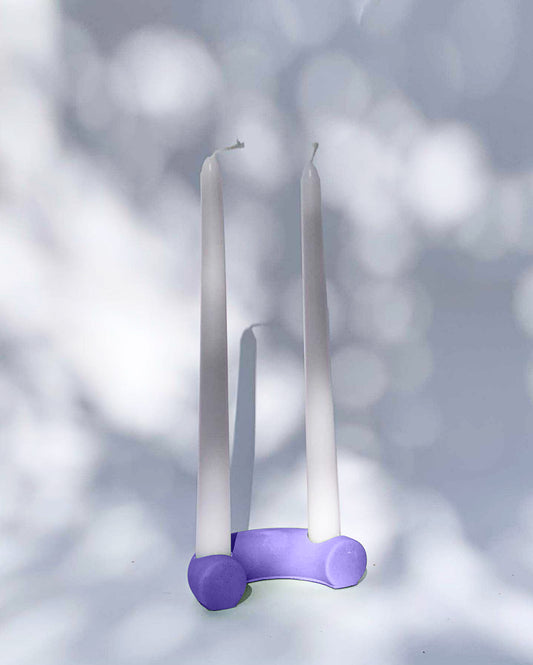 LILAC LUNATION CANDLE HOLDER