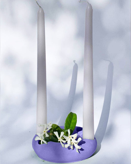 LILAC LUNATION CANDLE HOLDER