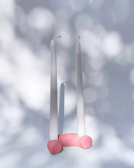 ROSE LUNATION CANDLE HOLDER