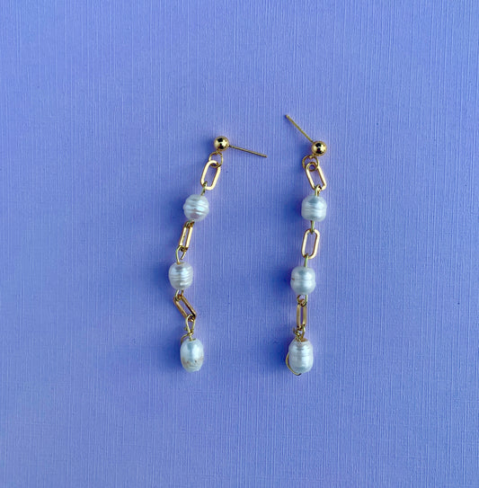 VENUS CHOKER + DROP EARRINGS