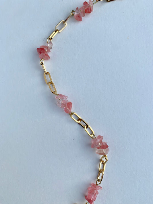 ELLE CHOKER + DROP EARRINGS