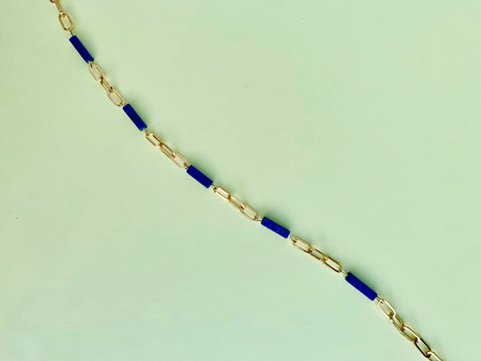 IRIS CHOKER + DROP EARRINGS